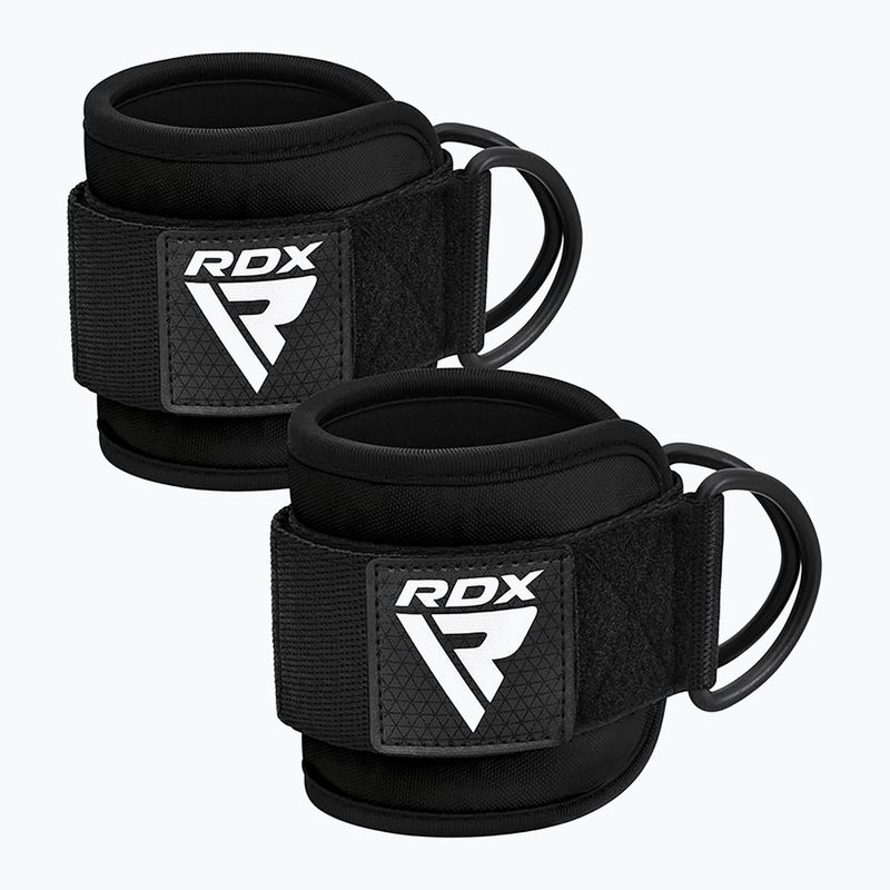 Ремъци с куки за глезена RDX Gym Ankle Pro A4 black WAN-A4B-P 2