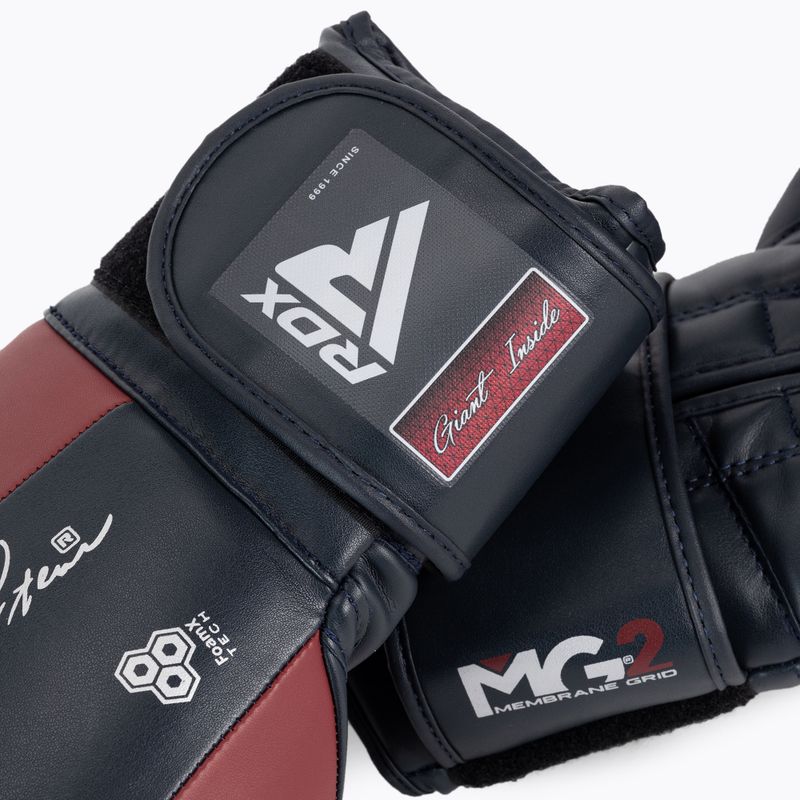 RDX REX F4 черни/червени боксови ръкавици BGR-F4MU-10OZ 6