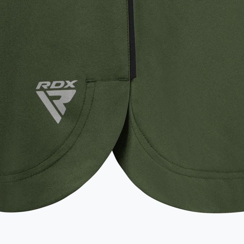 Мъжки тренировъчни шорти RDX T15 green 4