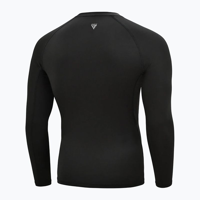 Блуза с дълъг ръкав RDX T15 Rashguard black 2