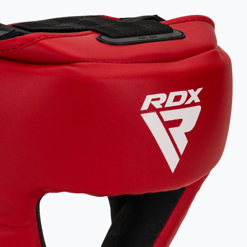 Боксова каска RDX Boxing Head Guard AS1 red 4