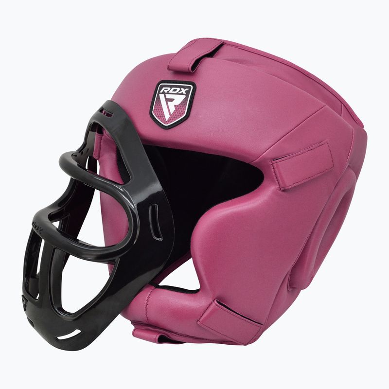 Боксов шлем RDX Guard Grill T1 pink 3