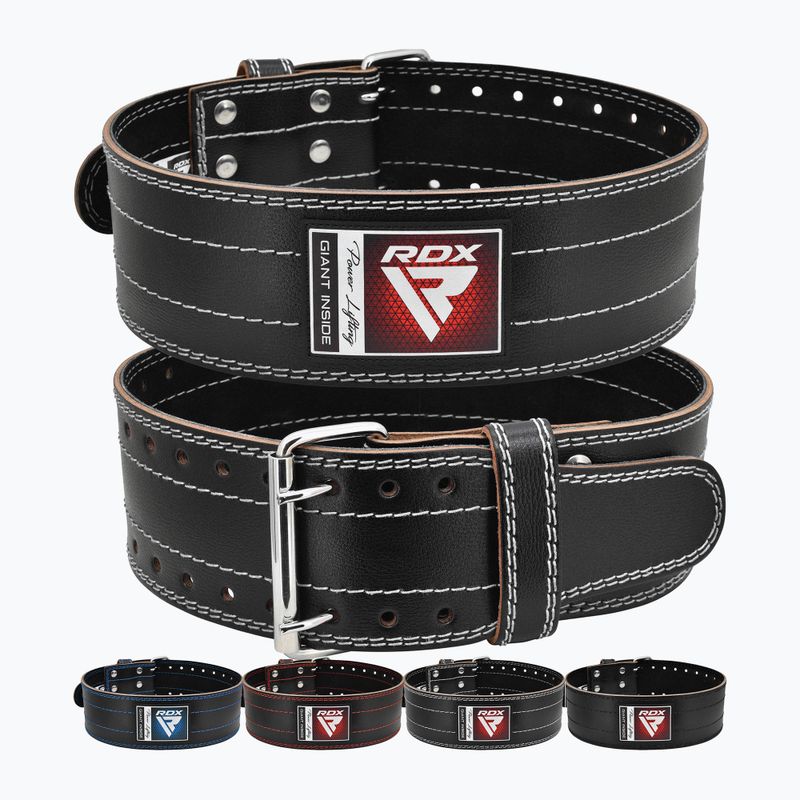 RDX RD1 Weight Lifting Power Belt бял 3