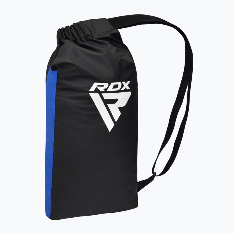 Боксови ръкавици RDX Apex Lace Up Training Sparring Boxing blue 8