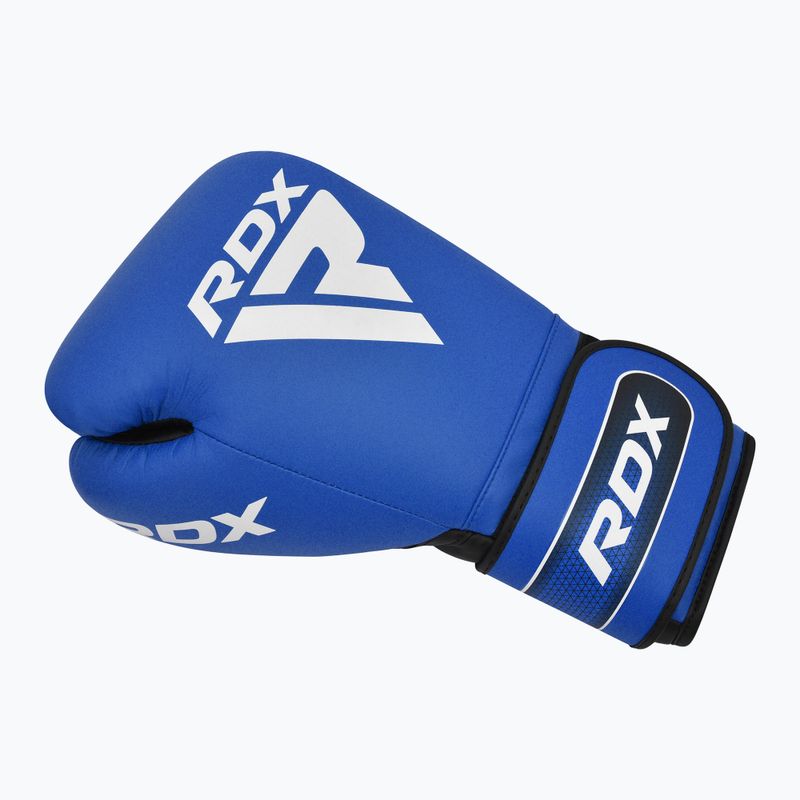 Боксови ръкавици RDX Apex Apex Sparring Training Hook & Loop blue 3