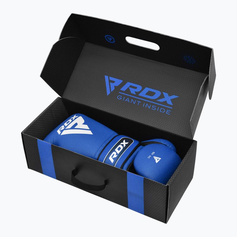 Боксови ръкавици RDX Apex Apex Sparring Training Hook & Loop blue 8