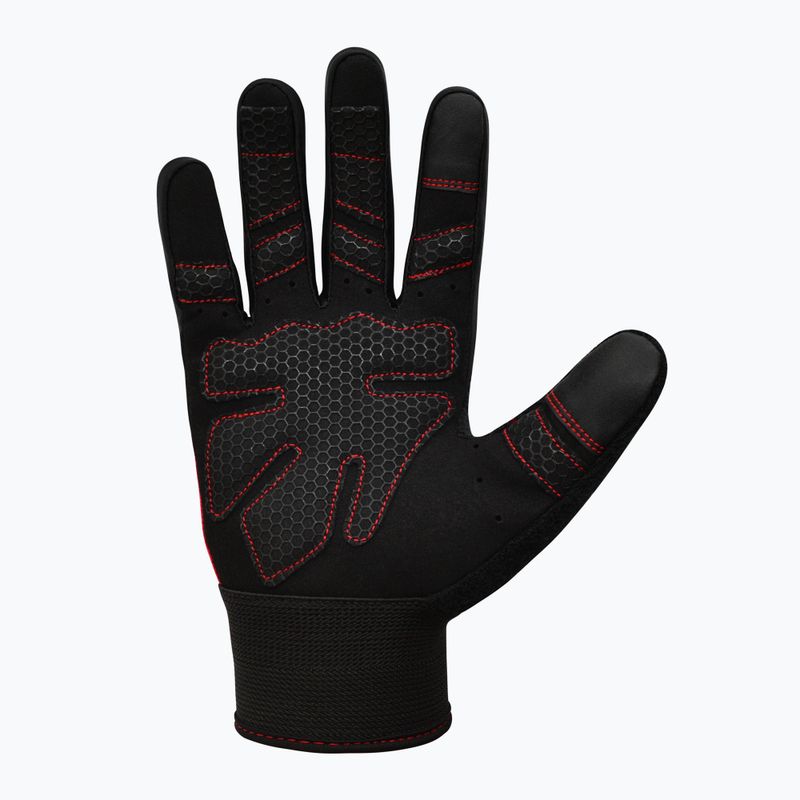 Ръкавици за тренировка RDX W1F Full Finger red 6