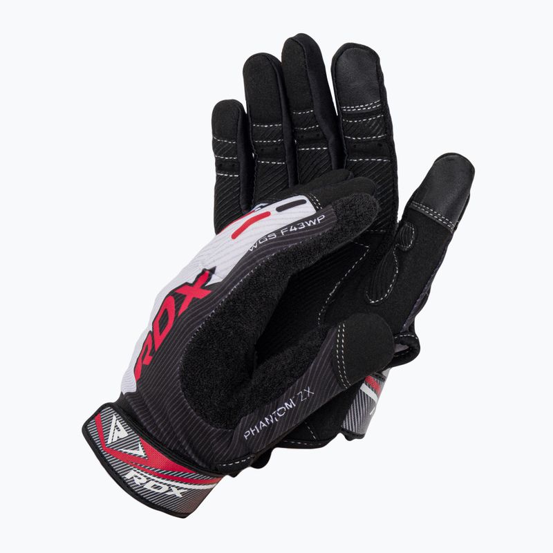 RDX Sublimation F43 тренировъчни ръкавици черно и бяло WGS-F43WP