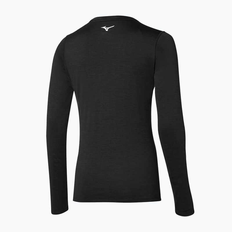 Дамска блуза с дълъг ръкав Mizuno Impulse Core Tee black 2