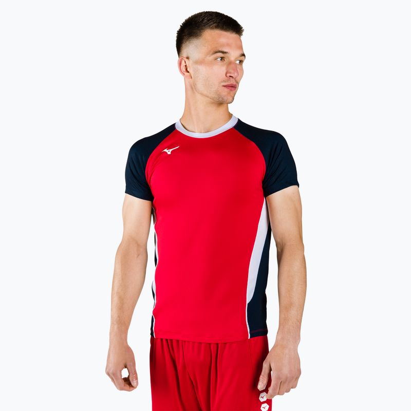 Мъжка риза Mizuno Premium High-Kyu Match Red V2EA700262