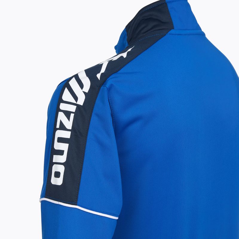 Детски суитшърт за тренировка Mizuno Knitted Track royal 3