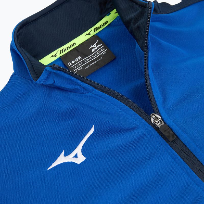 Детски суитшърт за тренировка Mizuno Knitted Track royal 4