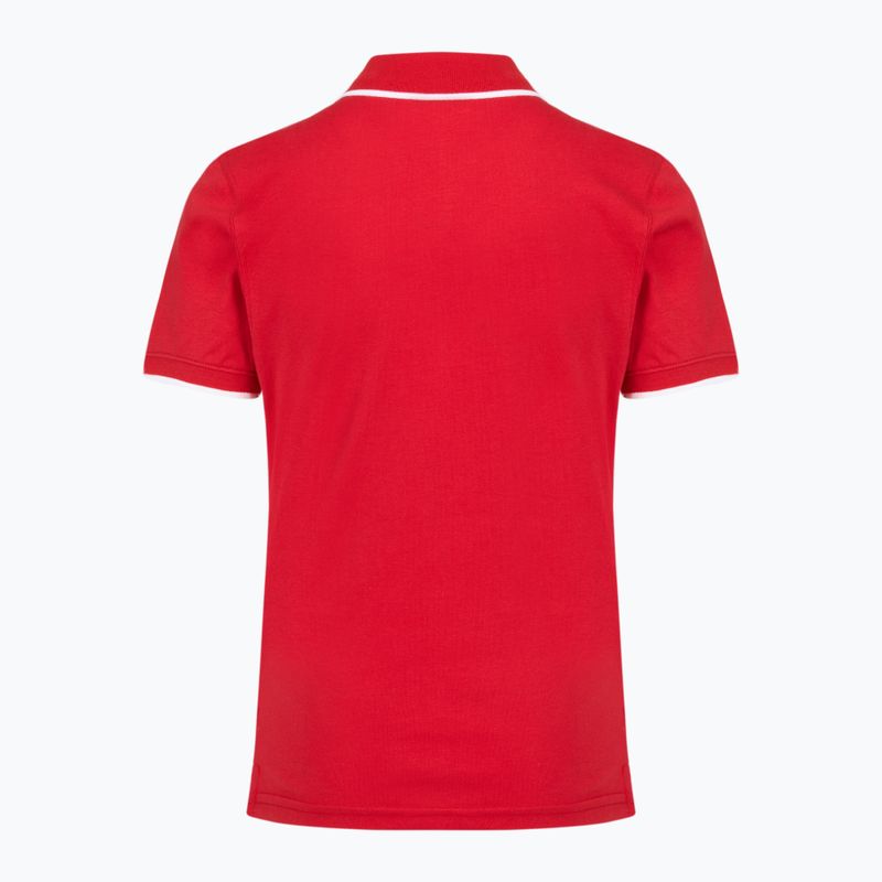 Детска тениска Mizuno Polo red/white 2