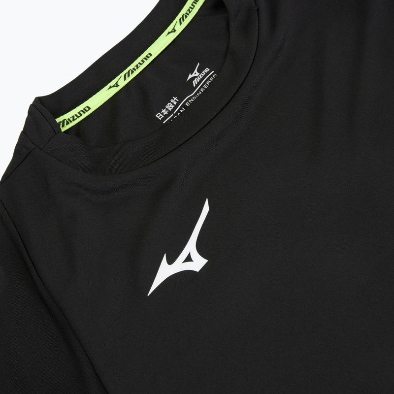 Детска тренировъчна тениска  Mizuno Core SS black/black 3