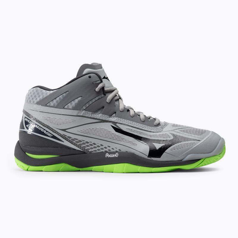 Мъжки обувки за волейбол Mizuno Wave Mirage 2.1 Mid green X1GA187037 2