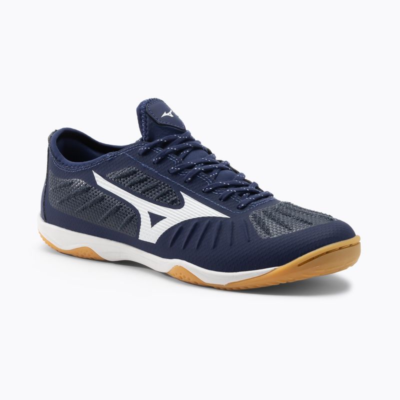 Мъжки футболни обувки Mizuno Rebula Sala Elite IN тъмносини Q1GA202001