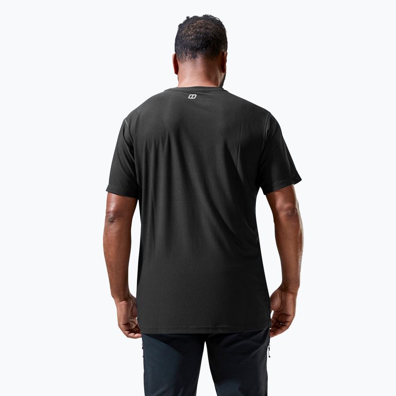 Мъжка тениска Berghaus 24/7 Tech Basecrewss black/black 3
