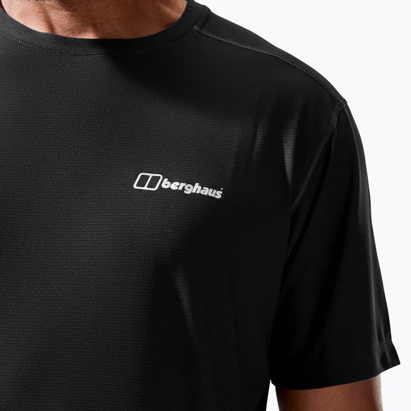 Мъжка тениска Berghaus 24/7 Tech Basecrewss black/black 5