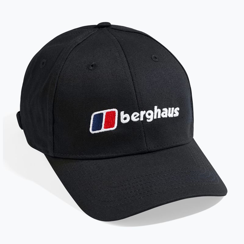 Бейзболна шапка Berghaus Logo Recognition black/black