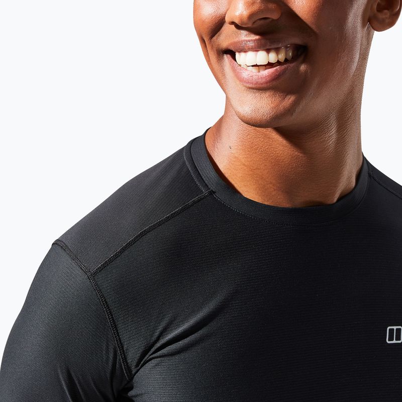 Мъжка блуза с дълъг ръкав Berghaus 24/7 Basecrew black/black 6