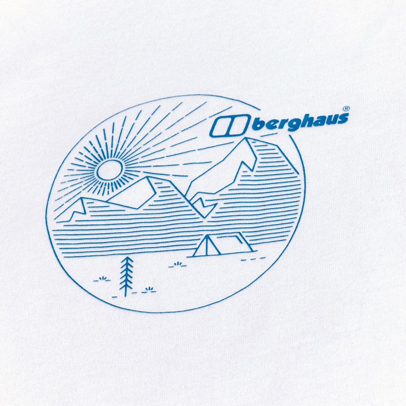 Дълъг ръкав Berghaus Linear Landscape pure white за жени 10