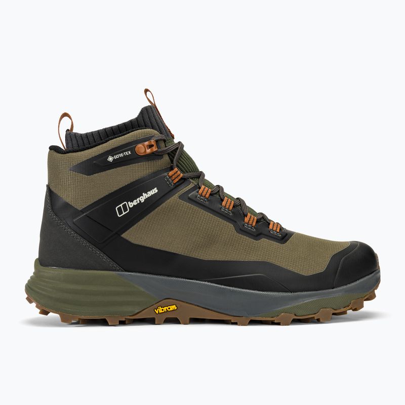 Мъжки туристически обувки Berghaus Vc22 Mid GTX dark brown/dark green 2