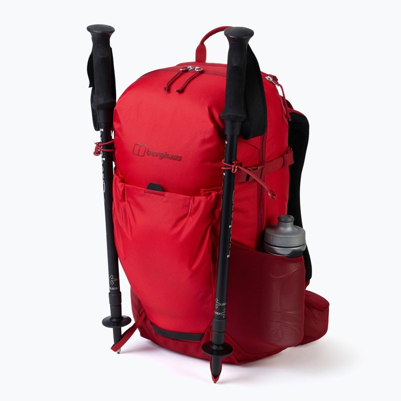 Туристическа раница Berghaus Remote Hike 25 l goji berry/red dahlia 9