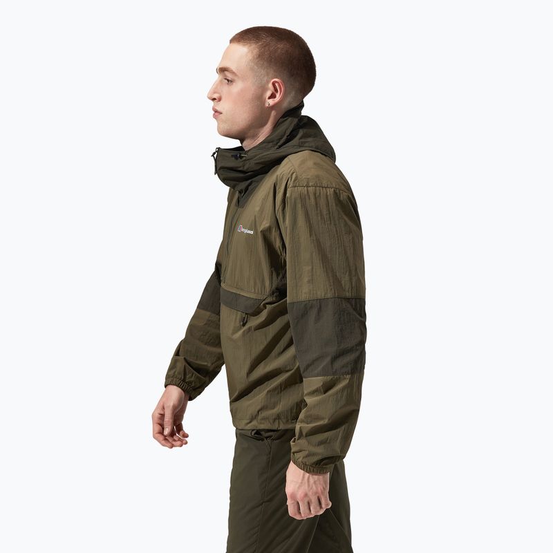 Berghaus Urb Co-Ord яке за вятър маслинова нощ/горски нощ 4