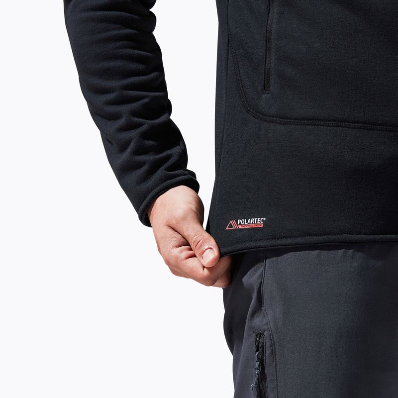 Мъжки потник Berghaus Heuberg Hoody от полар black/black 10