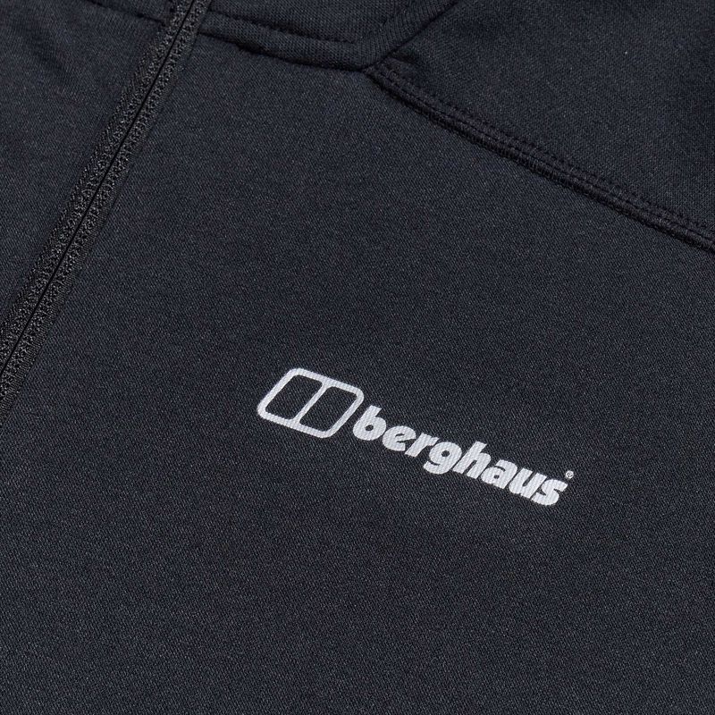 Мъжки потник Berghaus Heuberg Hoody от полар black/black 14