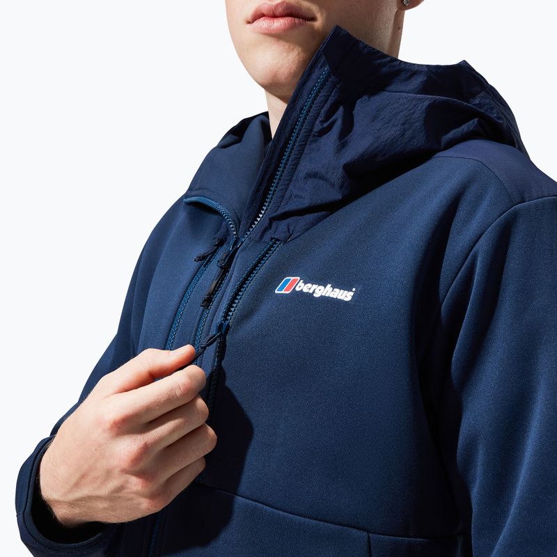 Мъжки потник за трекинг Berghaus Reacon с качулка dusk 6