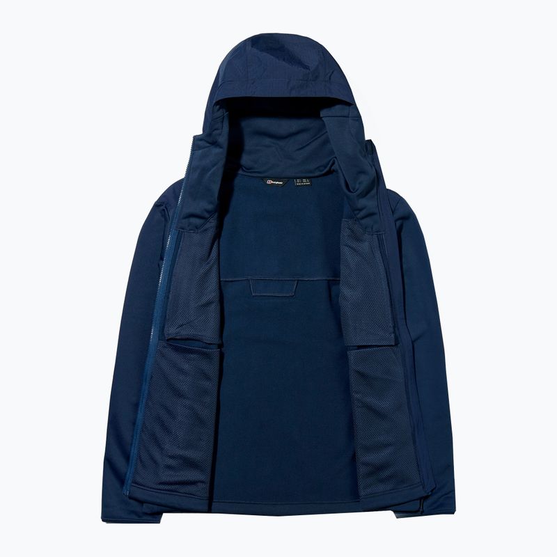 Мъжки потник за трекинг Berghaus Reacon с качулка dusk 13
