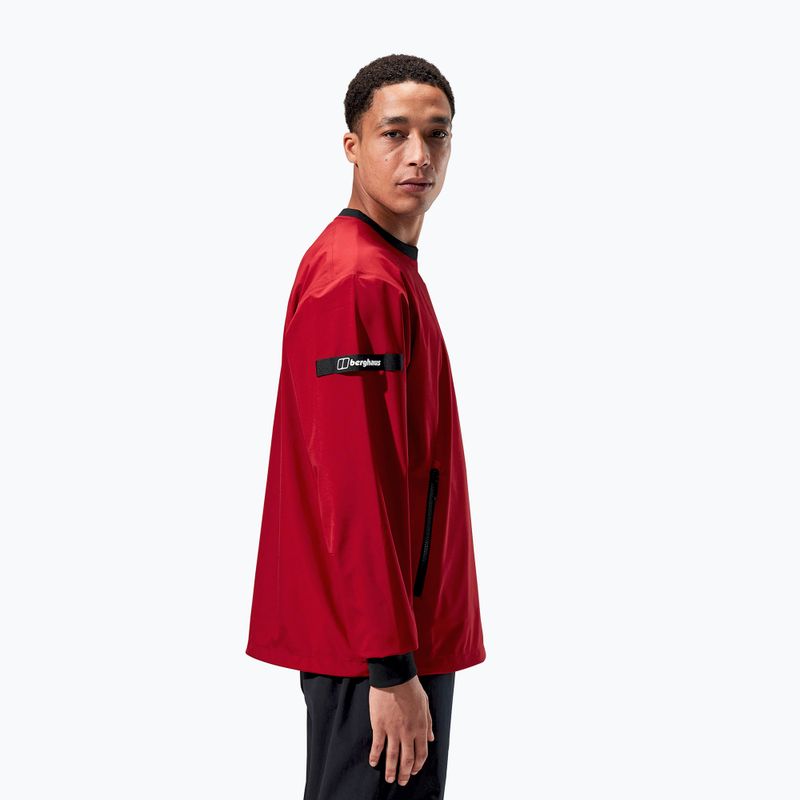 Мъжко яке Berghaus Fenham Softshell Crew red dahlia 3