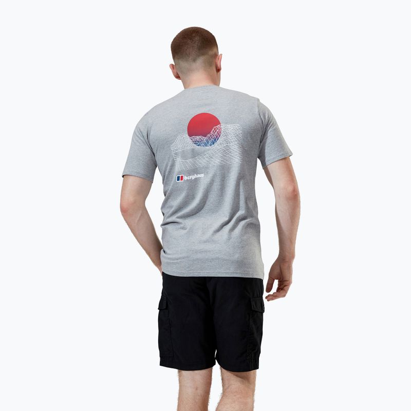 Мъжка тениска Berghaus Snowdon SS Tee 2.0 grey marl bci 3