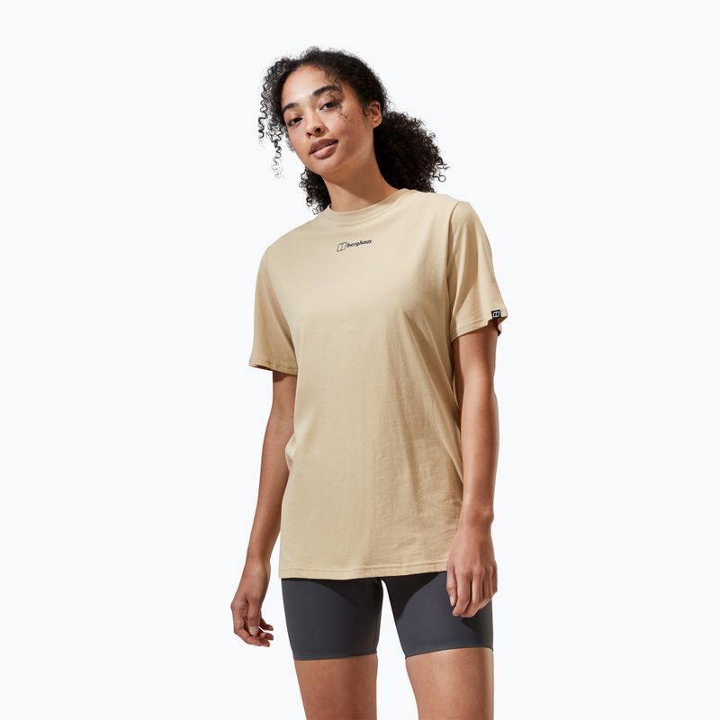 Дамска тениска Berghaus Boyfriend Dolomites sand dune