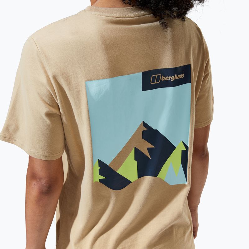 Дамска тениска Berghaus Boyfriend Dolomites sand dune 6