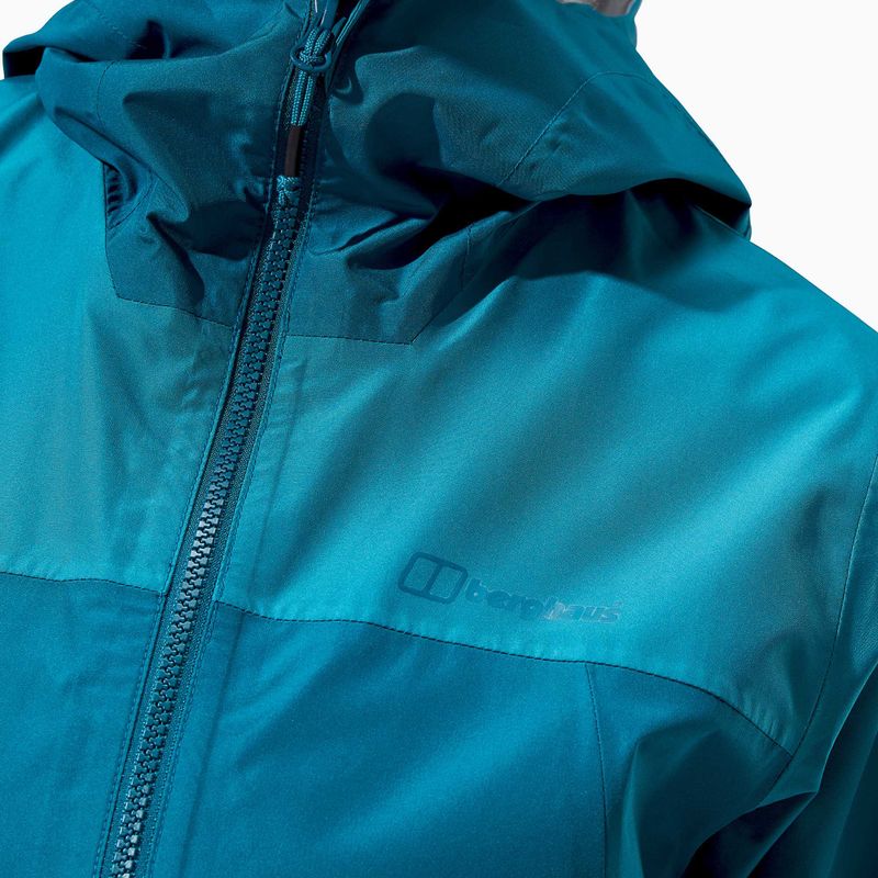 Дамско яке за дъжд Berghaus Deluge Pro 3.0 deep ocean/jungle jewel 8