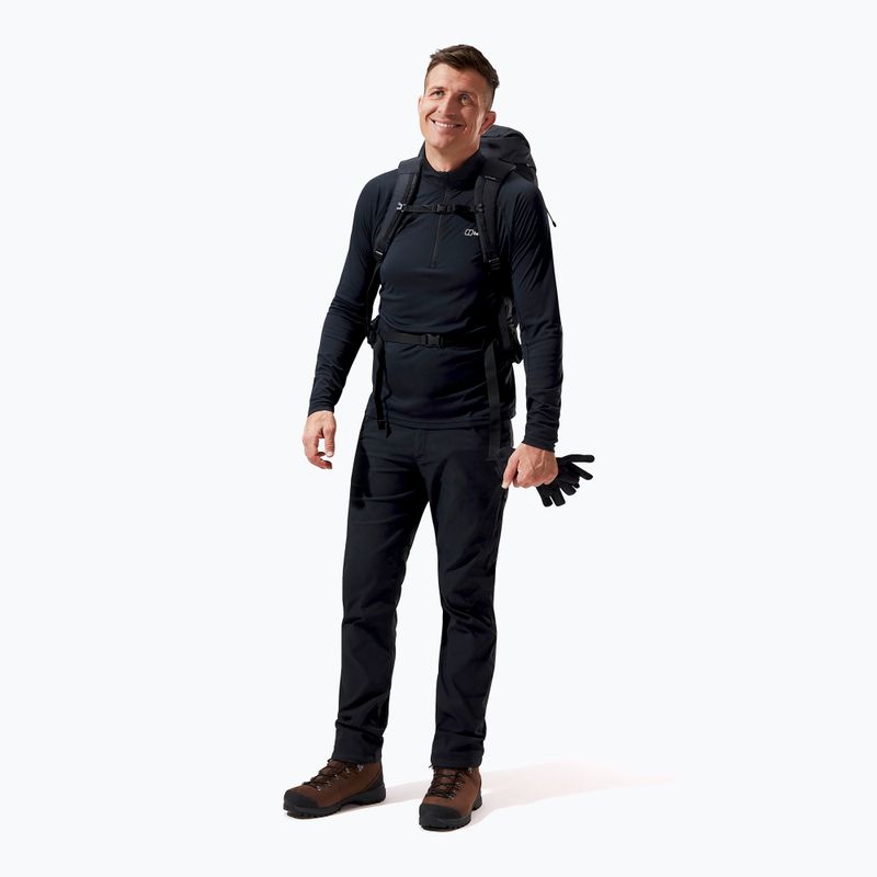 Мъжка блуза с дълъг ръкав Berghaus Trailblaze Tech Tee black/black 2