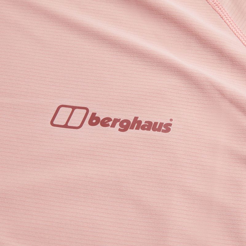 Дамска тениска Berghaus 24/7 Tech Basecrewss peach bloom 7