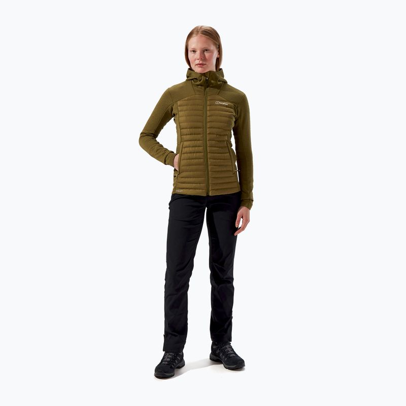 Дамско яке Berghaus Nula Hybrid oak moss 2