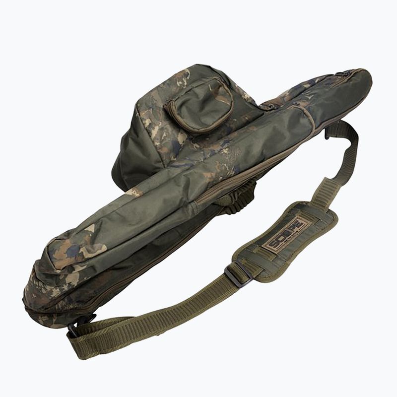 Nash Tackle Scope OPS 10 фута 2 пръта Кожа за пръти калъф зелен-кафяв T3766 2