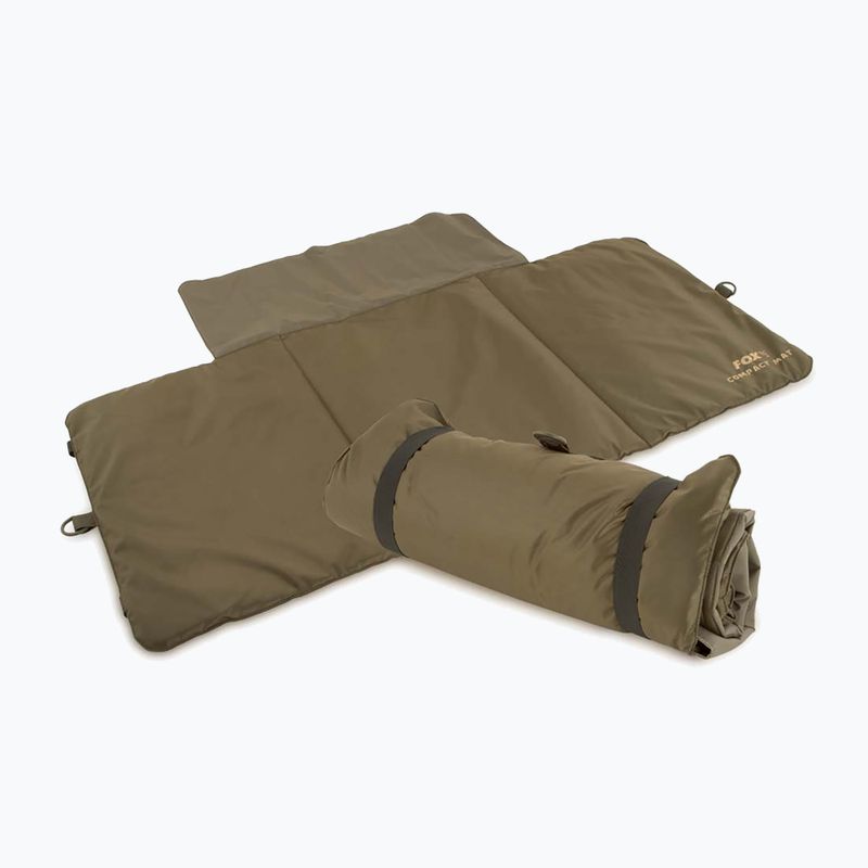Постелка за шаран Fox Compact Mat зелена ALU005 4
