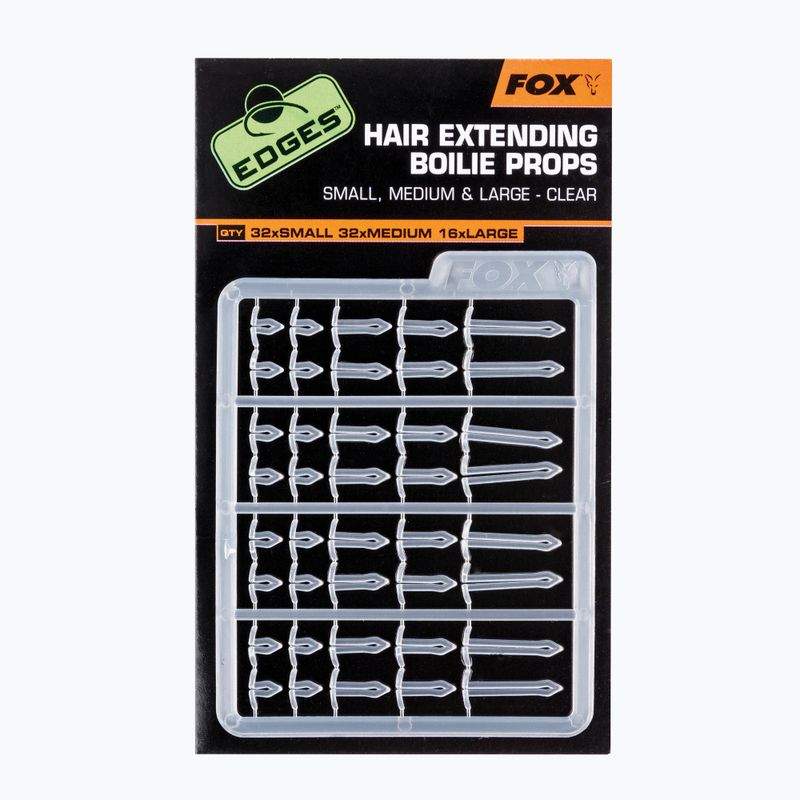 Ограничители за примамки Fox Edges Extender Stops 2 бр. прозрачни CAC497