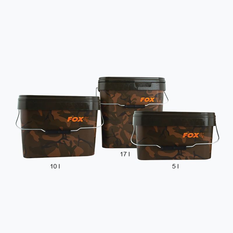 Fox International Square 10 л камуфлажна кофа 2