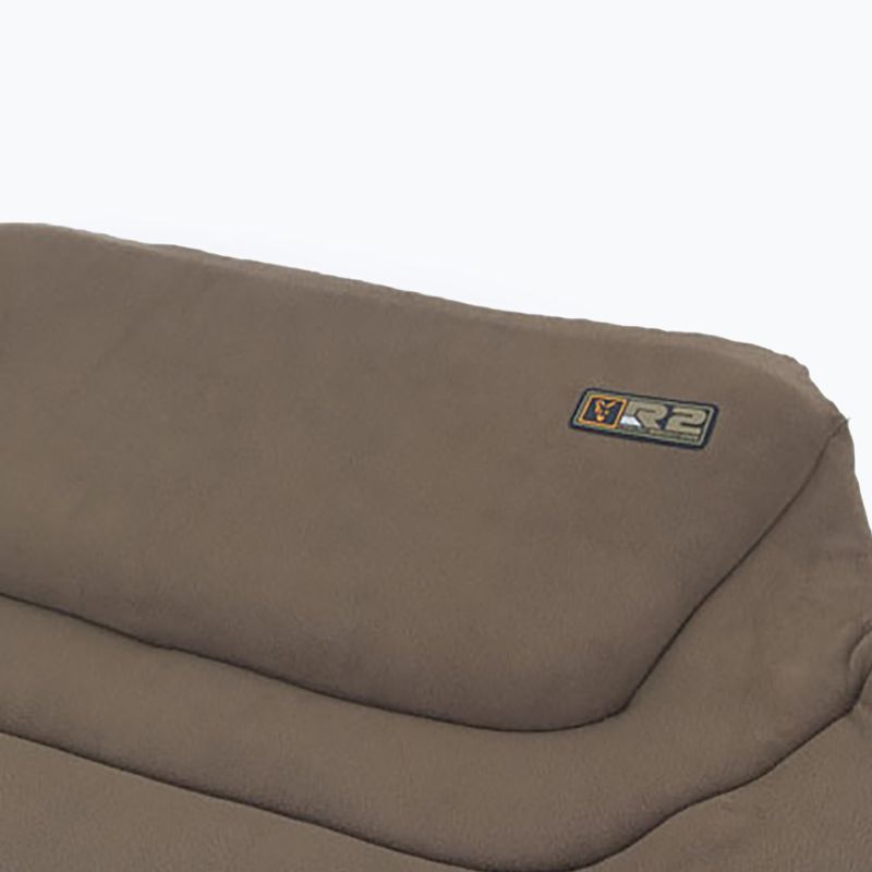 Легло за шарани Fox R3 Camo XL Bedchair brown CBC056 5