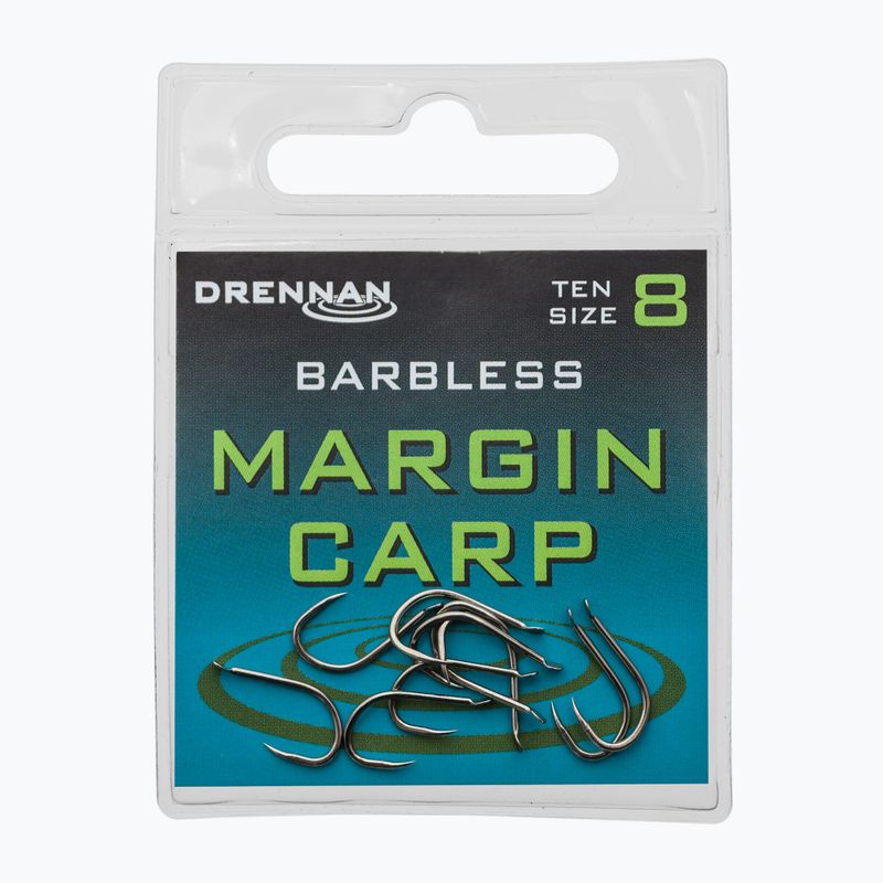 Куки Drennan Margin Carp Barbless black HSMCPB014