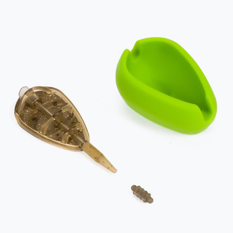 Drennan Flat Method Feeder S + Mould brown TFFFBS15