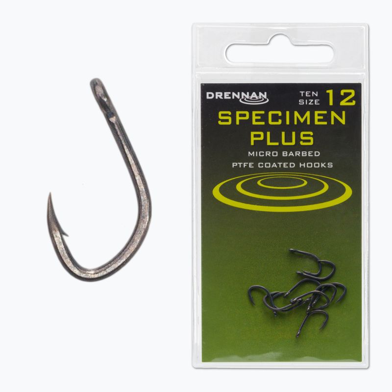 Куки Drennan Specimen Plus черни HESPPM012