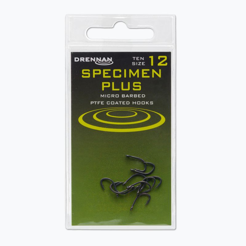 Куки Drennan Specimen Plus черни HESPPM012 3