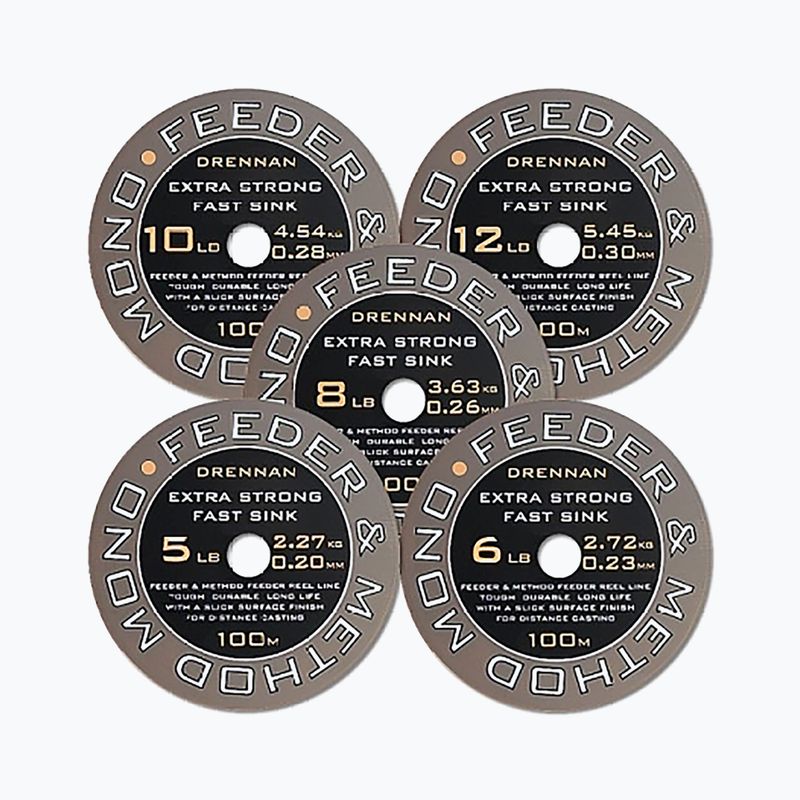 Drennan Feeder Method Mono brown methode line LCFMM212